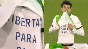 Luis Díaz conmovió con este gesto en la Premier League