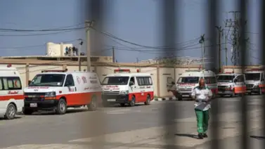 La Media Luna Roja Palestina confirmó bombardeos contra convoy de ambulancias La Media Luna Roja Palestina confirmó bombardeos contra convoy de ambulancias