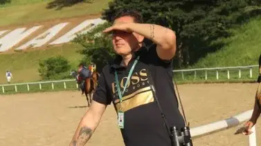 Riccardo D´Angelo da su fijo en la Rinconada en su reunión 43 Riccardo D´Angelo da su fijo en la Rinconada en su reunión 43