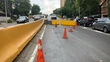 Restringen acceso al elevado de Maripérez por este tiempo