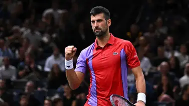 Novak Djokovic avanza firme en el Masters de París Novak Djokovic avanza firme en el Masters de París