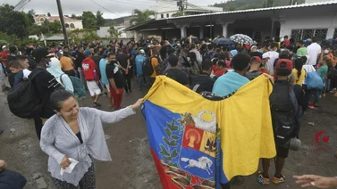 Nueva caravana con miles de migrantes parte hacia la frontera de EEUU (+Video)