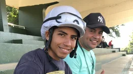 Julio Moncada con este ejemplar espera dar un batacazo en la cita 42 de La Rinconada