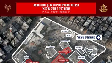 Alerta: Israel asegura que la principal base de Hamás está bajo un hospital Alerta: Israel asegura que la principal base de Hamás está bajo un hospital