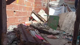 Joven resultó gravemente herida tras desplome de su vivienda
