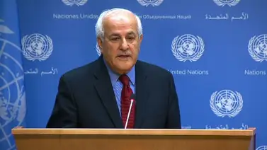 Embajador palestino pide a la comunidad internacional suspender relaciones con Israel Embajador palestino pide a la comunidad internacional suspender relaciones con Israel