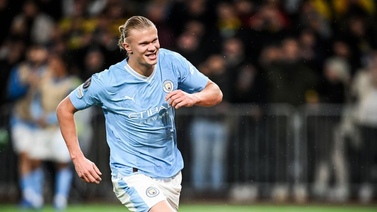 Erling Haaland rompe su mal momento en la Champions