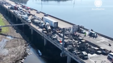 Niebla intensa provocó fatal accidente en EEUU (+Imágenes)