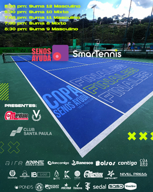 SenosAyuda y Smart Tennis: Unidos por una buena causa SenosAyuda y Smart Tennis: Unidos por una buena causa