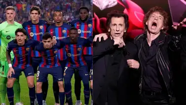 El Barcelona y los Rolling Stones presentan una camiseta especial (+foto) El Barcelona y los Rolling Stones presentan una camiseta especial (+foto)