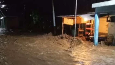 Lluvias torrenciales atemorizan a población de Las Tejerías (+Video)