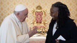 Papa Francisco recibe a Whoopi Goldberg (+Detalles del encuentro)