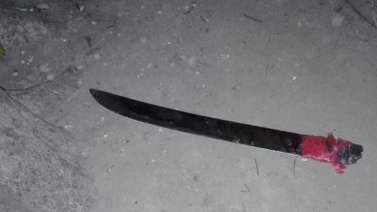 Adolescente de 14 años atacó a machetazos a un quincuagenario