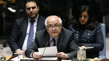 Enviado palestino a la ONU expone plan para acabar con la guerra Enviado palestino a la ONU expone plan para acabar con la guerra