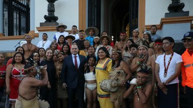 Gobierno Nacional conmemora 531 años de la Resistencia Indígena