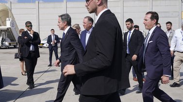 Secretario de Estado de EEUU, Antony Blinken llega a Israel