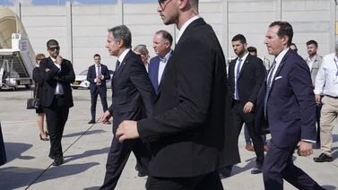 Secretario de Estado de EEUU, Antony Blinken llega a Israel