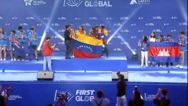 Venezuela ganó concurso de robótica en Singapur (+Video)