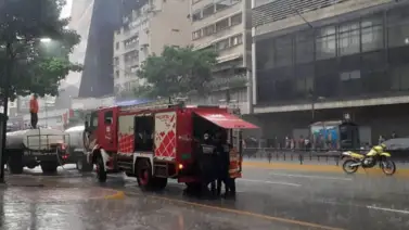 Simulacro de incendio en Chacao Simulacro de incendio en Chacao