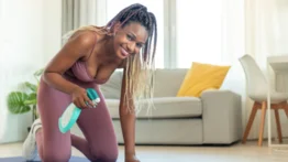 Así puedes desinfectar tu esterilla de yoga