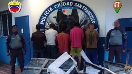 Cinco aprehendidos por hurto de material de Pdvsa