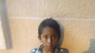 ¡Atención! Niño de nueve años está en búsqueda de su familia