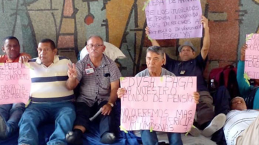 Plataforma Unitaria reacciona ante huelga de jubilados de Pdvsa