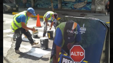 Reacondicionan calles del municipio Chacao