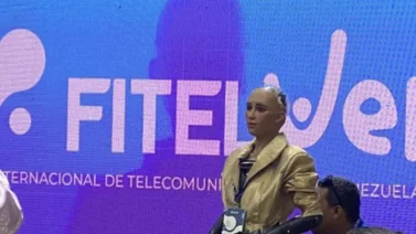 La robot humanoide Sophia participó en Fitelven y esto dijo
