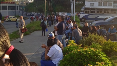 Transportistas se fueron a paro en los Altos Mirandinos este 28Sep
