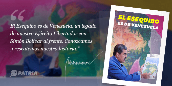 LO ÚLTIMO| Sistema Patria entrega Bono el Esequibo es de Venezuela LO ÚLTIMO| Sistema Patria entrega Bono el Esequibo es de Venezuela