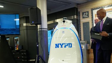 ¿Alfa, eres tú? Un robot policía patrullará estación del metro en Nueva York