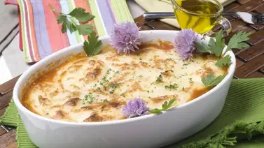 Pastel de atún para intolerantes a la lactosa y el gluten Pastel de atún para intolerantes a la lactosa y el gluten