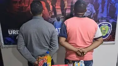 Vigilante y un compinche roban un Farmatodo: Vea cómo los pillaron Vigilante y un compinche roban un Farmatodo: Vea cómo los pillaron