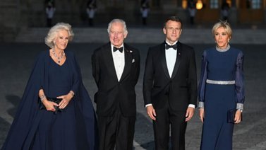 Macron organiza cena real para recibir al rey Carlos III y a la reina Camila (+Video)