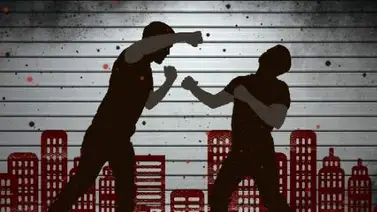 Dirigentes políticos venezolanos se fueron a los puños en Valencia Dirigentes políticos venezolanos se fueron a los puños en Valencia