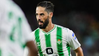 ¿Qué le pasó? Isco salió del partido en la Europa League