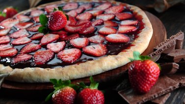 Sorprende a tus invitados con esta pizza dulce