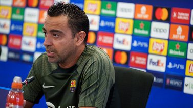 Xavi le pide esto al Barcelona en la Champions
