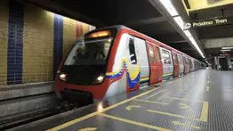 Lluvia de caramelos: Convierten vagón del Metro en ring de boxeo (+Video)