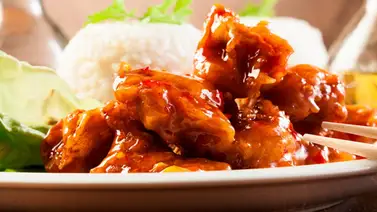 Pollo agridulce para los amantes de combinar sabores Pollo agridulce para los amantes de combinar sabores