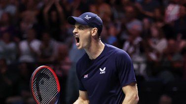 Andy Murray le da ventaja a Gran Bretaña en la Copa Davis
