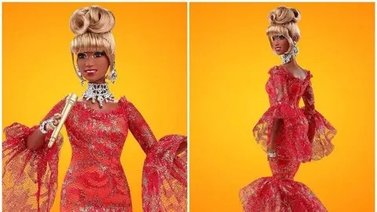 Sale a la venta muñeca Barbie con la figura de Celia Cruz