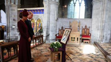 El tributo de la princesa de Gales a Isabel II en la misa de conmemoración