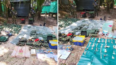 FANB destruye dos campamentos de grupos Tancol