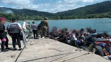 Interceptan cinco lanchas con más de 150 migrantes Interceptan cinco lanchas con más de 150 migrantes