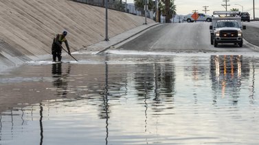 Fuertes lluvias causan inundaciones en Las Vegas (+Detalles)