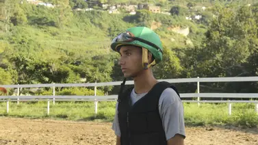 Jinete Leomar Sangronis sigue en ascenso Jinete Leomar Sangronis sigue en ascenso