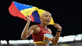 ¡Especial dedicatoria! Hermanos Mati y Moi celebran el tetracampeonato de Yulimar Rojas