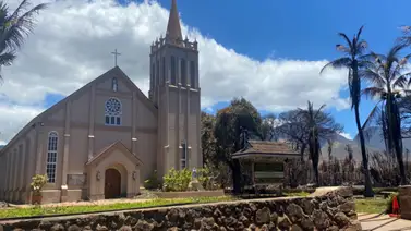 Iglesia sobreviviente en Hawai lleva imagen de la Patrona de Venezuela Iglesia sobreviviente en Hawai lleva imagen de la Patrona de Venezuela
